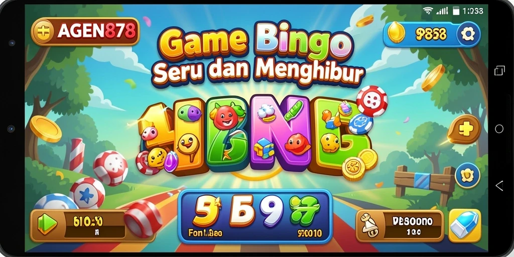 Tampilan gameplay AGEN878 yang seru dan interaktif saat bermain Bingo.