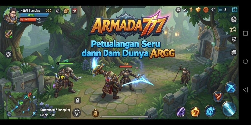 Tampilan gameplay seru dari ARMADA777 yang penuh aksi.