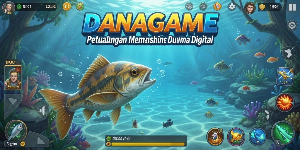 Tangkapan besar dalam permainan memancing yang menakjubkan.