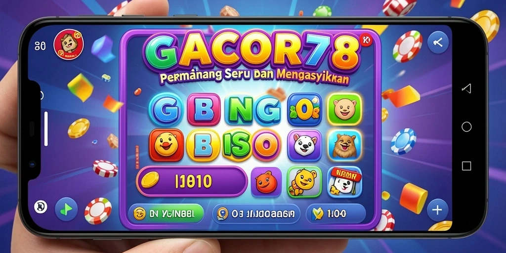Tampilan menarik dalam gameplay Bingo GACOR78.