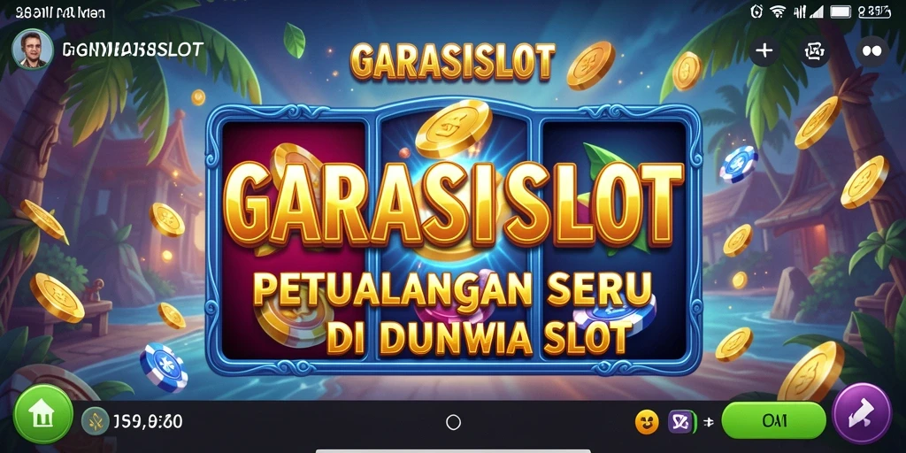 Tampilan gameplay GARASISLOT yang mendebarkan dan penuh warna.