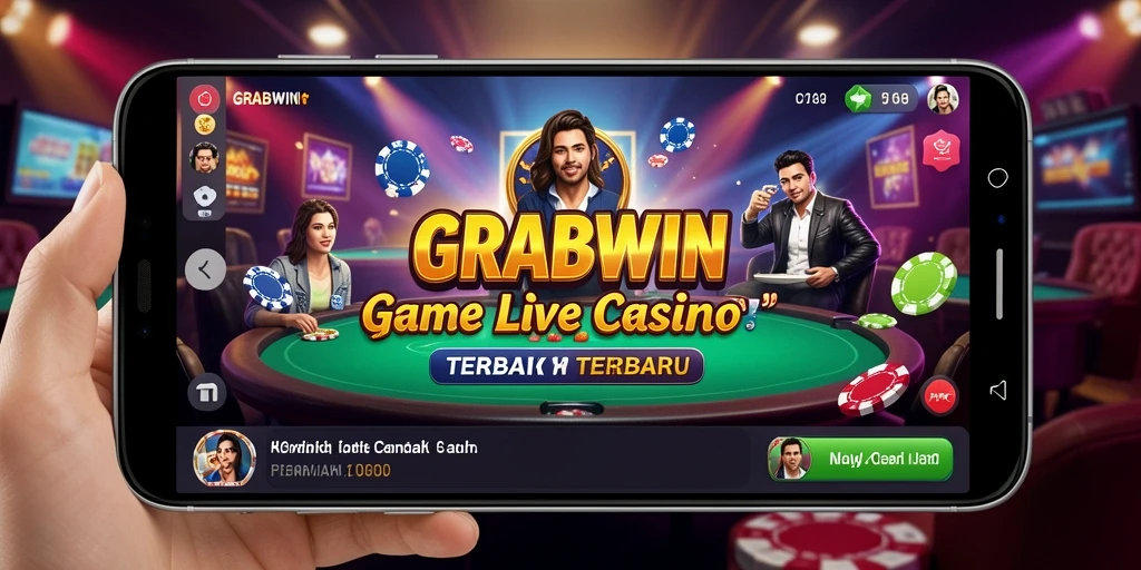 Screenshot gameplay Live Casino yang menarik di GRABWIN.