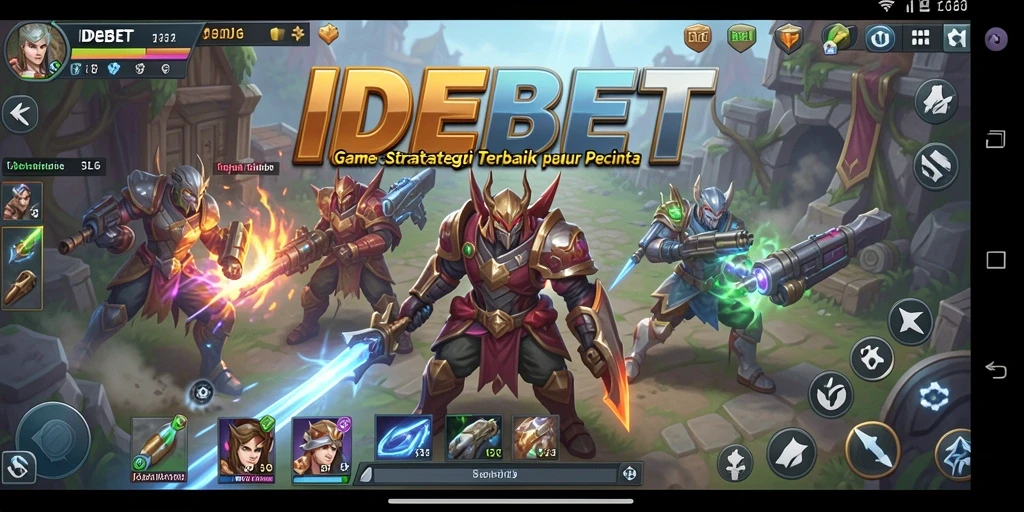 Tangkapan layar gameplay IDEBET yang menunjukkan aksi SLG yang seru.