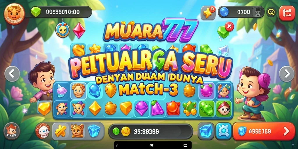 Menampilkan gameplay seru dari MUARA777 yang penuh warna.
